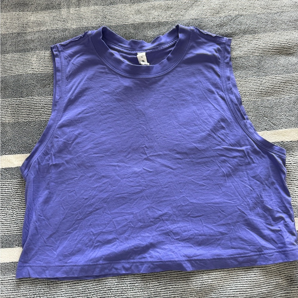 Lululemon purple tank top, size 6